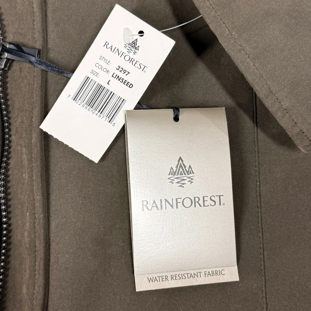 RAINFOREST | Men's  Brown Removable Liner Down Feather Jacket 2 in 1